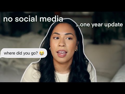 how deleting social media changed my life as gen z | my one year update ♥
