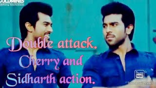 Double attack | Cherry and Sidharth action | Video edit by Rihanna Manbodh.