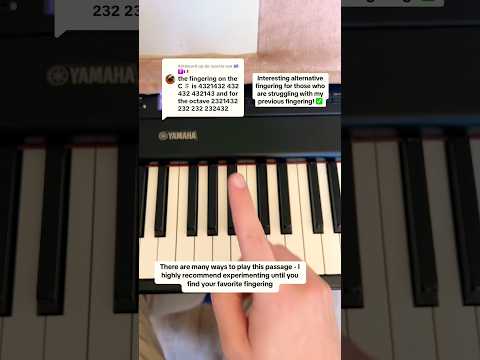 Alternative Fingering for Liszt’s Repeated Notes (Hungarian Rhapsody Friska) 🖐🏼 #classicalpianist