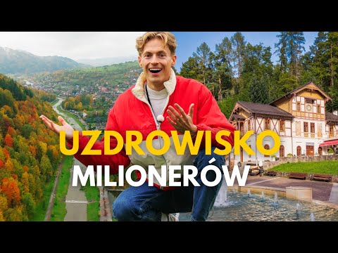 THE WEALTHIEST RELAXED HERE. Szczawnica is the most beautiful town in autumnal Poland.