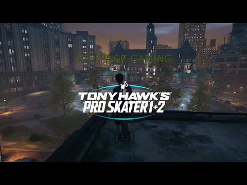 Tony Hawk's Pro Skater 1 + 2: Downtown - All Park Goals game play
