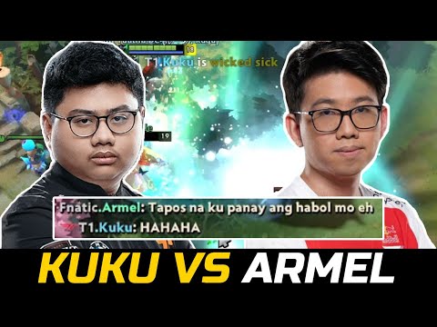 KUKU VS ARMEL - SIGNATURE INVOKER VS GODLIKE OFFLANE OD DOTA 2
