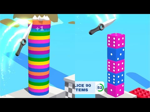 Slice It All - Very Satisfying And Relaxing ASMR Slicing Game