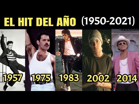 La Canción Mas Exitosa De Cada Año (1950 - 2021)