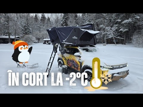 Ep.38 ❄️🫎Drumuri din Finlanda-am ajuns pe circuitul de antrenamente WRC🔝✅️Duster MCS la cort🥶