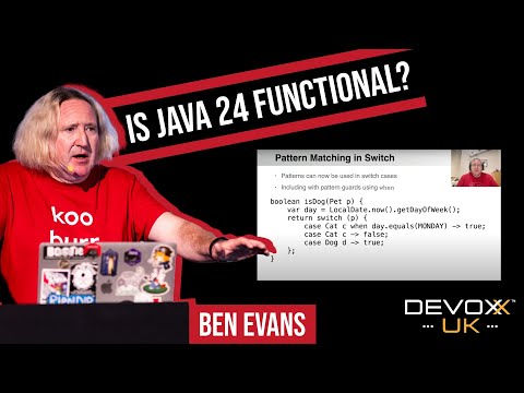Is Java 24 a Functional Programming Language? by Ben Evans
