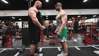 BRADLEY MARTYN VS 4-TIMES WORLDS STRONGEST MAN, BRIAN SHAW