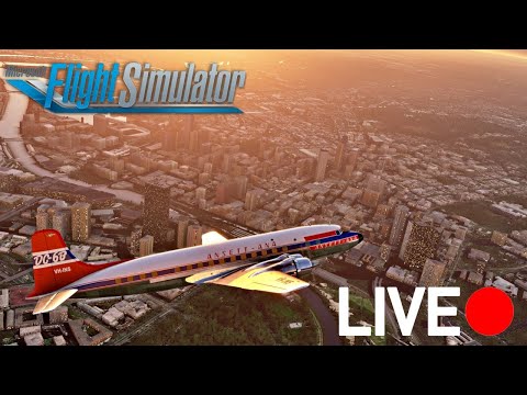 In Australien unterwegs mit der PMDG DC-6! Flight Simulator 2020 LIVE | AeroNewsGermany