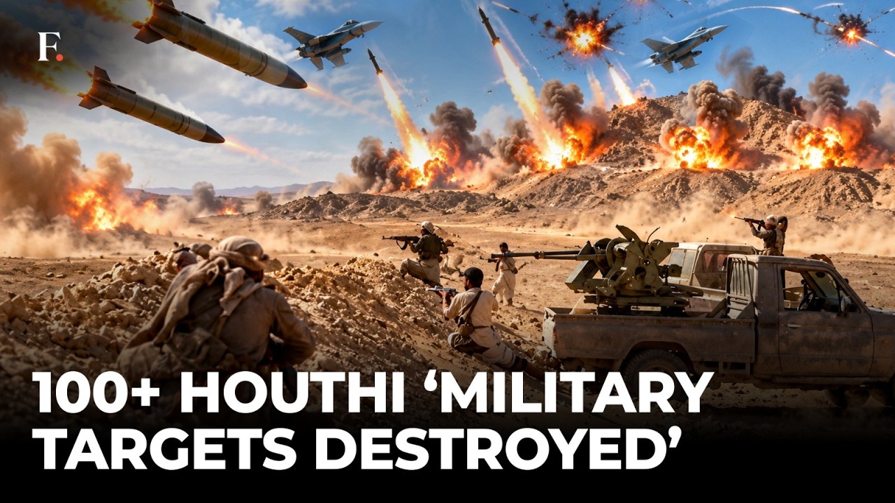 Saudi-Led Forces Claim 100+ Houthi Targets Hit, Advance Around Bab el-Mandeb Strait | FP Video
