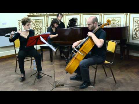 Bohuslav Martinu - Trío para flauta, cello y piano (1944) - I. Poco Allegretto
