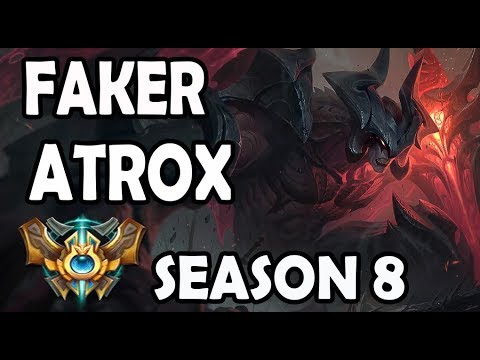 SKT T1 Faker Aatrox vs Zoe Mid Lane - Ranked Challenger Korea