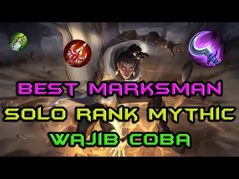 Brody Build + Cara Main Meta Marksman Goldlane Solo Rank Mythic Mobile Legends