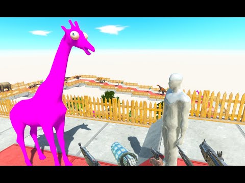 FPS AVATAR DEADLY FALL ALL GUNS vs ALL UNIT - Animal Revolt Battle Simulator