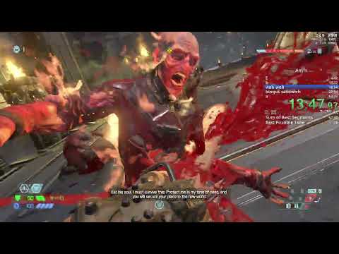 54:17 - Doom Eternal Any% Restricted