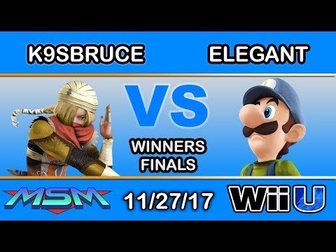 MSM 123 - MF LH | K9sbruce (Sheik) Vs. BSD | Elegant (Luigi) Winners Finals