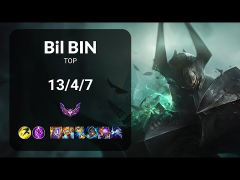 Bil Bin Mordekaiser vs Maokai TOP - KR MASTER Patch 14.24