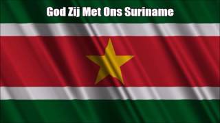 Suriname National Anthem (God Zij Met Ons Suriname) - Nightcore Style With Lyrics