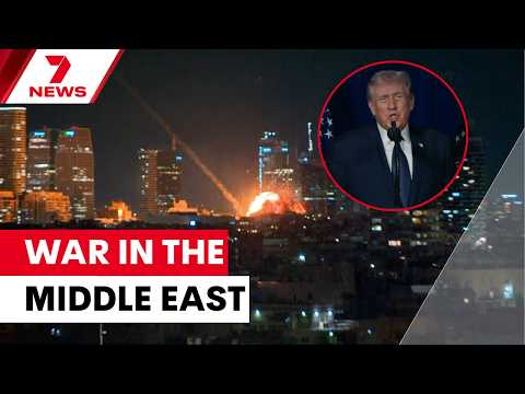 Iran strikes back in Middle East war as more countries dragged into conflict | 7NEWS