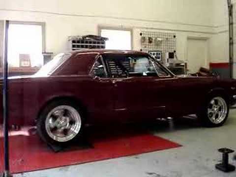 65' mustang  289 Dyno