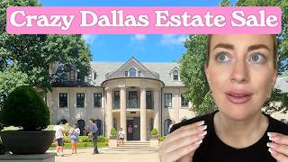 Crazy Dallas Estate Sale STORYTIME (6601 Hunters Glen in University Park)