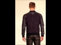 Blouson type Teddy bleu College de Napp Jeans