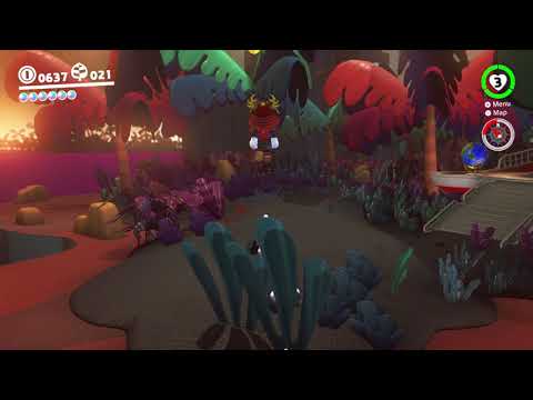 Super Mario Odyssey - Lost Kingdom Moon #22: Taxi Flying Through Forgotten Isle