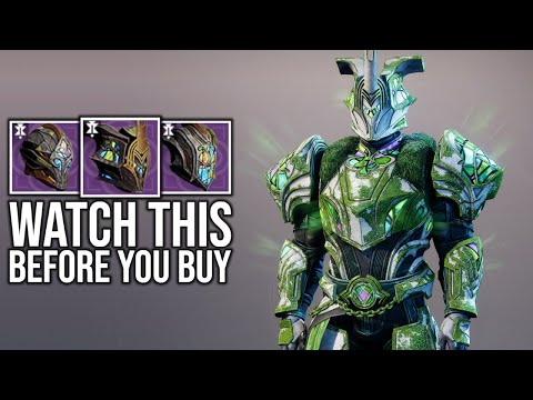 NEW Stone Armor! WATCH THIS BEFORE YOU BUY! - Destiny 2 Edge of Fate