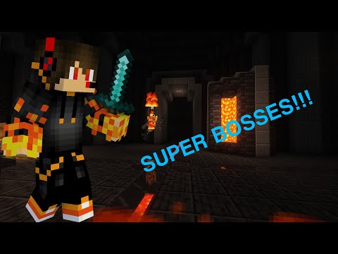 Krayze Games - Minecraft The Dungeon Factory: OVERPOWERED BOSSES!!!