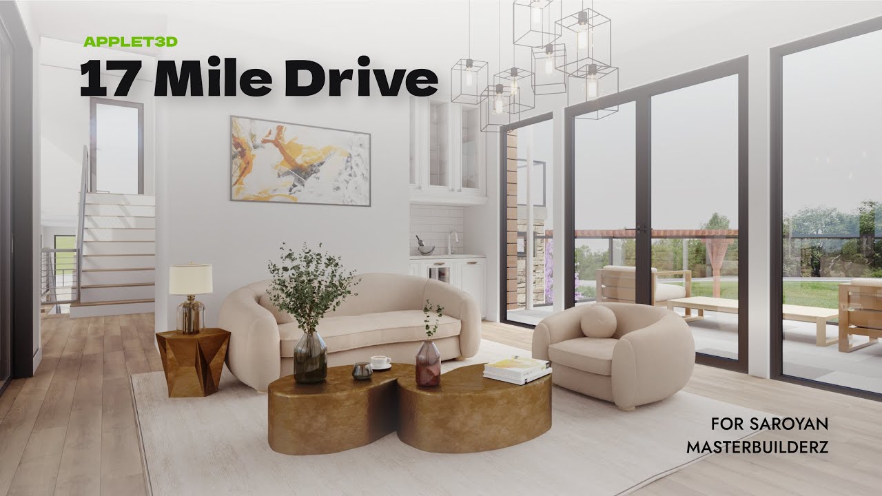 3D Interior Walkthrough | Mile Drive by Applet3D