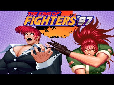 Orochi Iori vs Orochi Leona - KOF 97