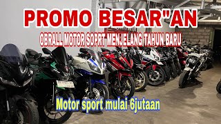 Download lagu OBRALL!!! MOTOR SPORT MULAI 6JUTAAN  TUKAR TAMBAH BISA✅ mp3