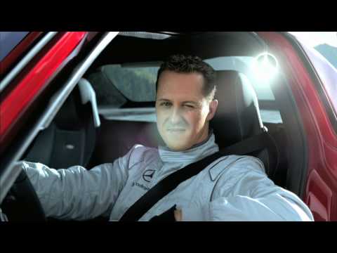 Michael Schumacher in the SLS AMG Tunnel Experiment