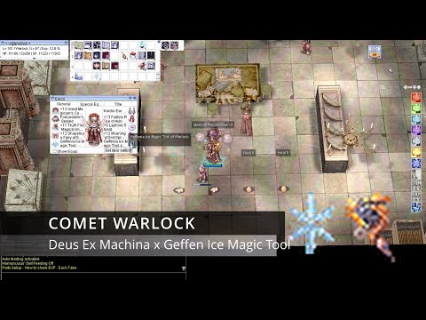 iRO: Comet Warlock | Deus Ex Machina & Geffen Ice Magic Tool