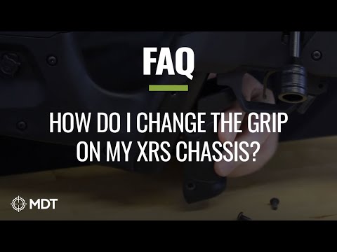 MDT FAQ - How to change the grip on my XRS Chassis?