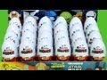 24 Kinder Surprise Eggs Unboxing 2013 Kinder Surprise Eggs