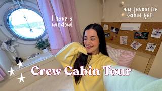 Cruise Ship Crew Cabin Tour | Disney Magic 💗 MainStage Vocalist