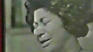 Mahalia Jackson--How I got over LIVE