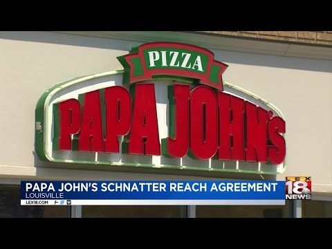 Papa John's Schnatter Reach Agreement