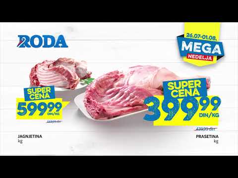Roda | Mega nedelja 26.07 - 01.08.2019.