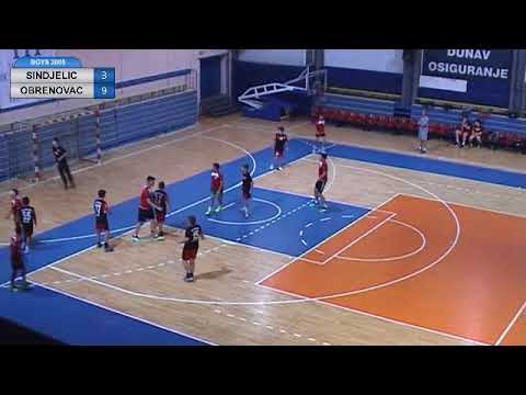 NBSC 2018. Boys 2005. SINĐELIĆ (SRB) - RADNIČKI O. (SRB) 9:23