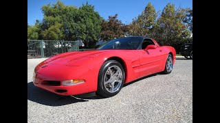 Video Thumbnail for 2000 Chevrolet Corvette Coupe