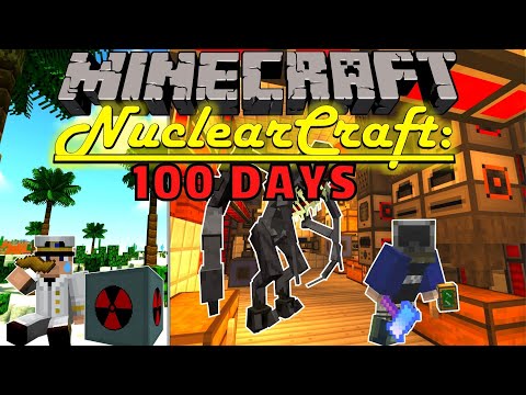 TheCaptainsTV - I Survived 100 Days as a NUCLEAR ENGINEER in a NUCLEAR BUNKER fighting PARASITES Minecraft Hardcore