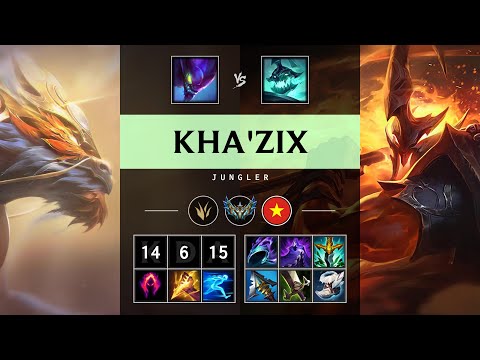 Kha'Zix Jungle vs Hecarim - VN Challenger Patch 25.16