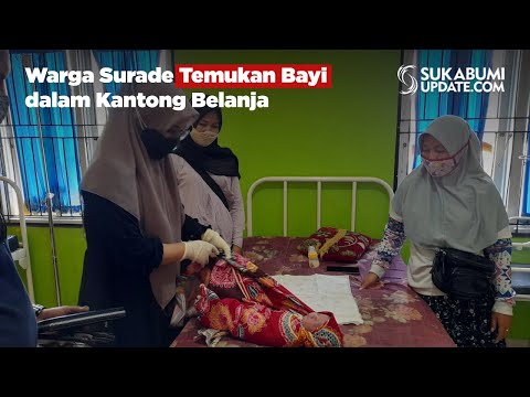 Warga Surade Temukan Bayi dalam Kantong Belanja