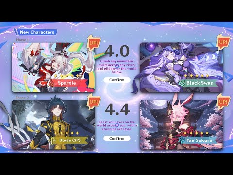 BIG UPDATE!! Just In! NEW 4.0 To 4.4 Banner ROADMAP! Sparxie, Blade Sp, Himeko Sp - Honkai Star Rail