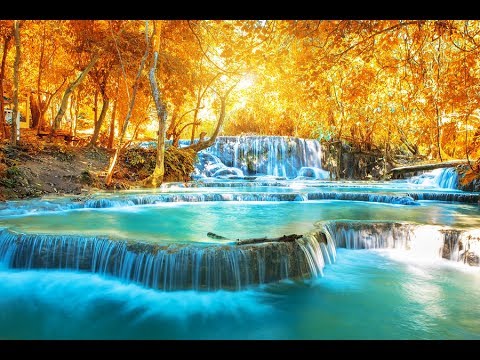 DEEP Healing Water Sounds With Meditation Music 432Hz ➤ Raise Positive Vibrations, Calming Waterfall