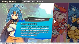 Brave Dungeon: The Meaning of Justice - 1 hour of gameplay, showing the start of all 3 stories