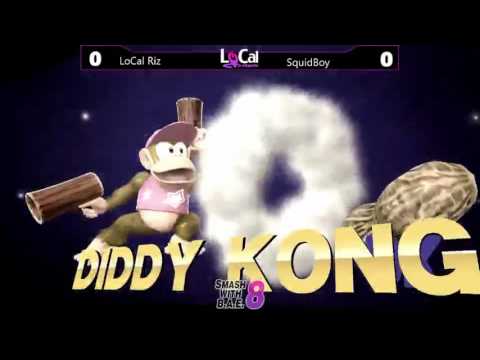 Smash W/ BAE 8 - LoCal | Riz v SquidBoy