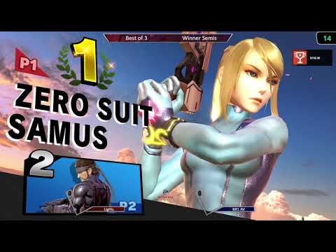 Lagspike 22 - Winners Semis - Lights (Zero Suit Samus) vs BR1 AV (Snake)