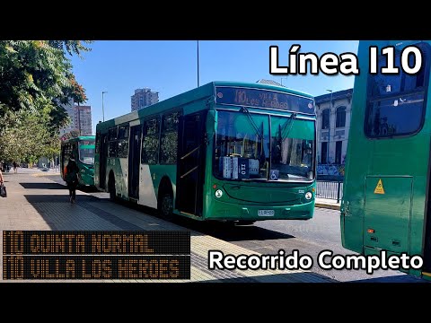 [Recorridos #51] Red Santiago I10 - Vule - A Tiempo Real